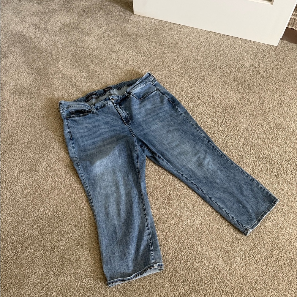 NYDJ Blue Ankle Denim Jeans